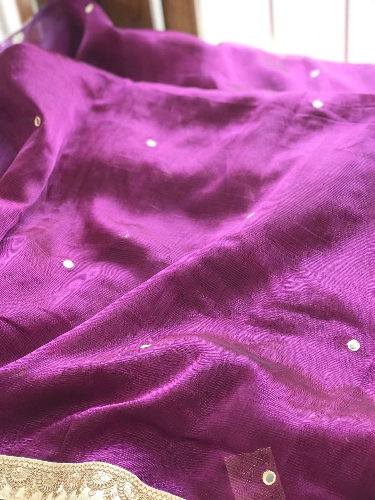 ✨ Diva - Regal ✨ Violet and Beige Combo! - Image 3