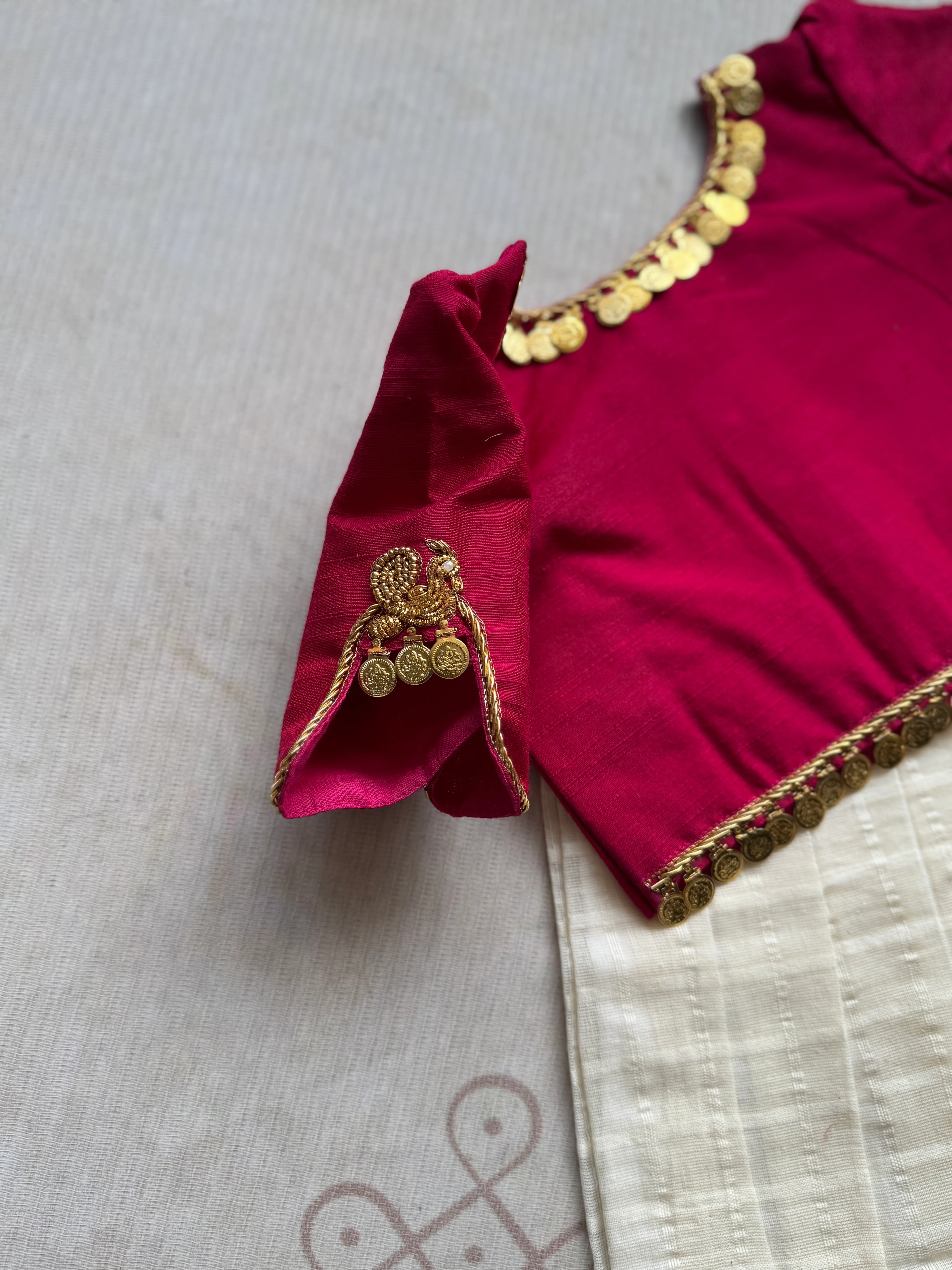 Aabarna Kids Crop Top & Skirt – Festive Ethnic Wear - Image 4