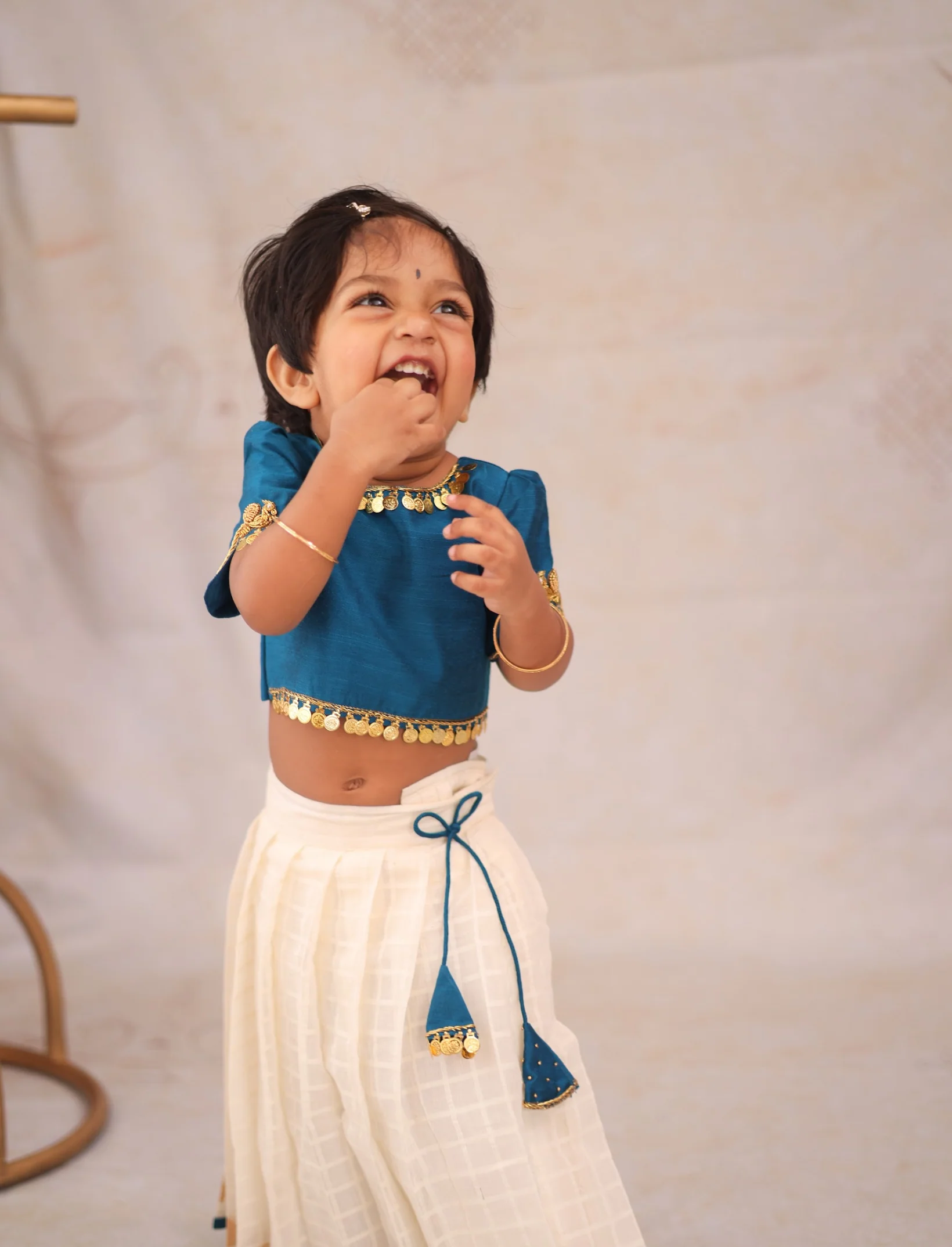 Aabarna Kids Crop Top & Skirt – Festive Ethnic Wear - Image 2