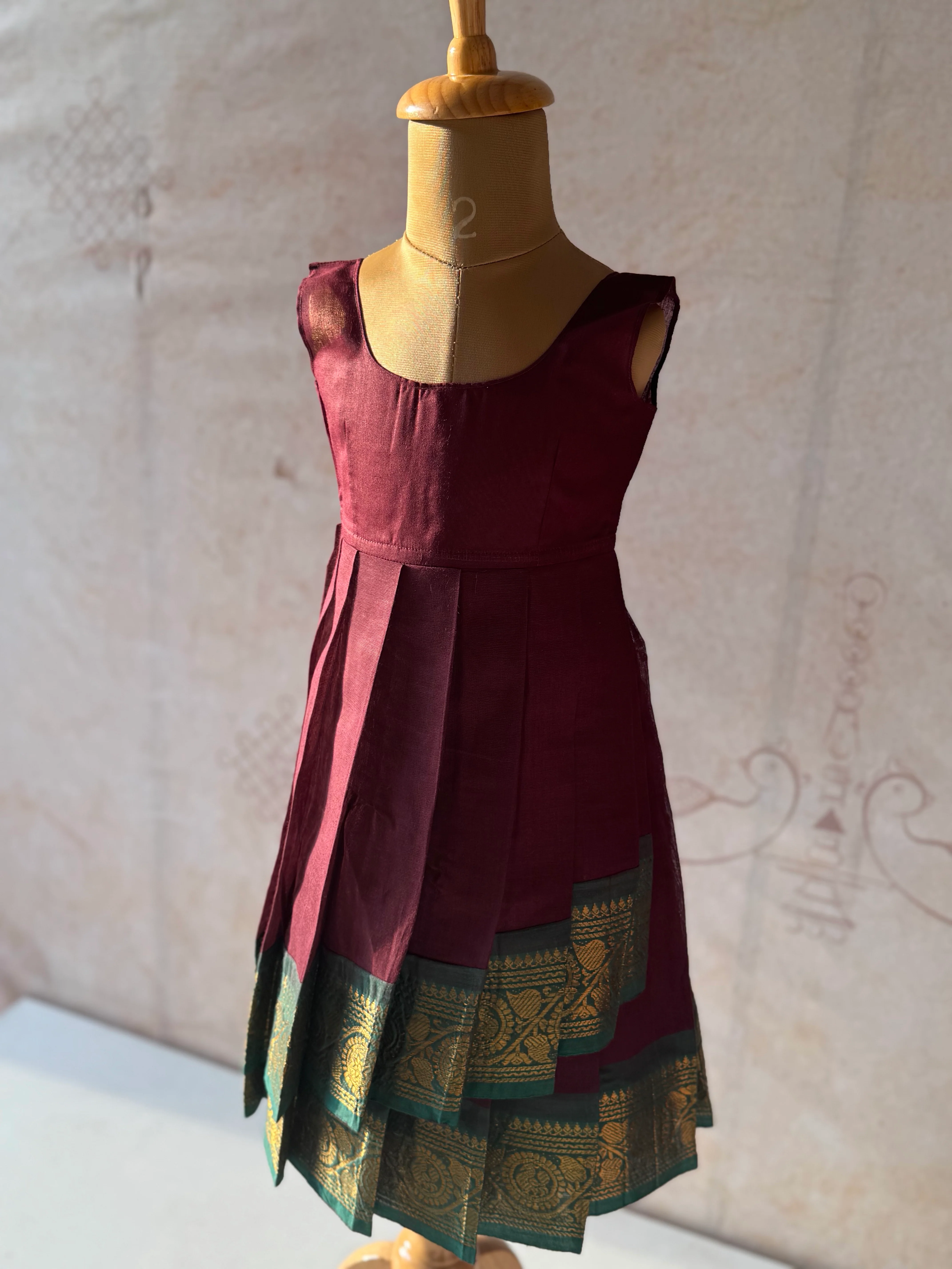 Aarna Overlapped Bodice Skirt and Top - Image 3