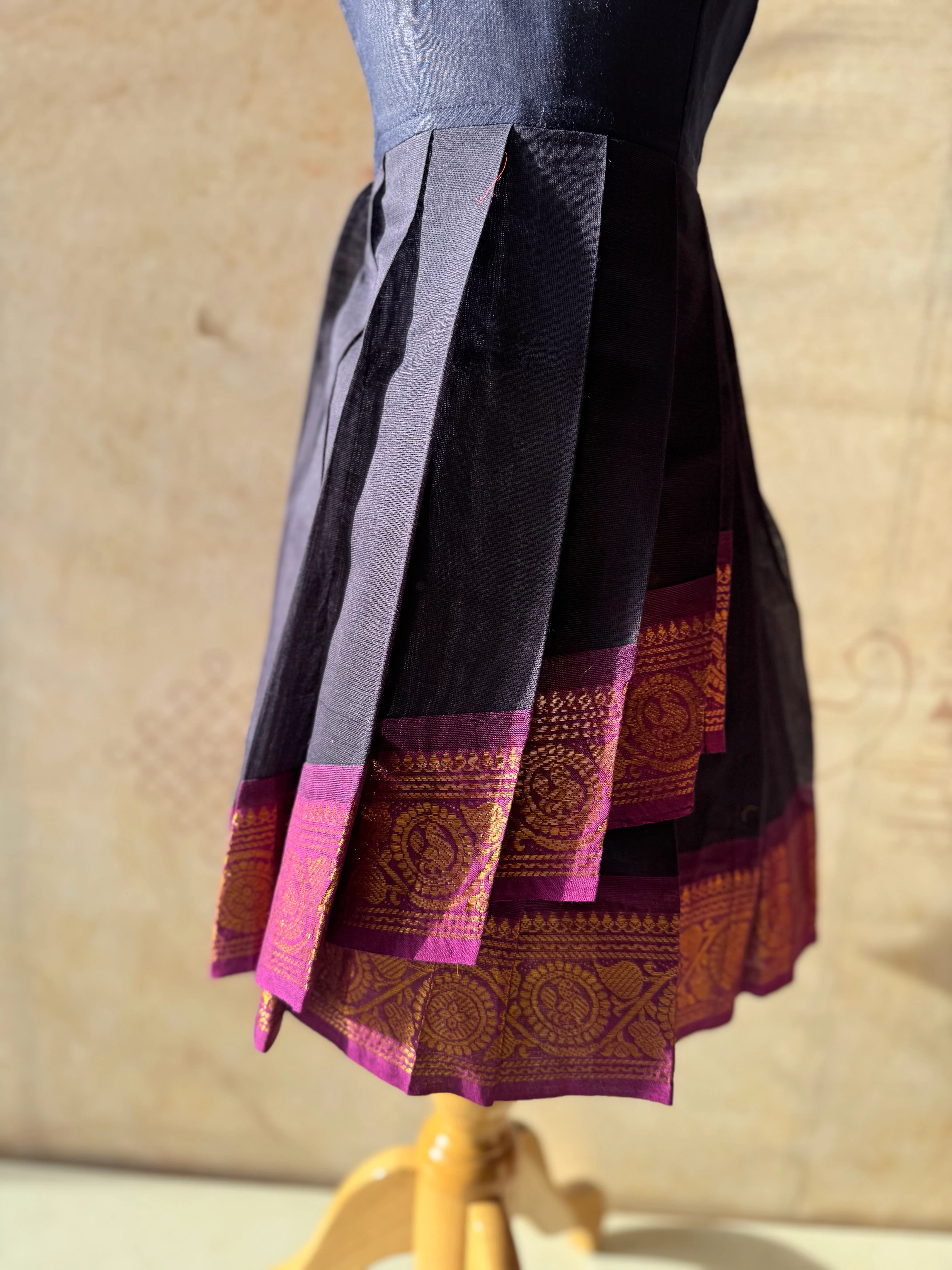 Aarna Overlapped Bodice Skirt and Top - Image 3