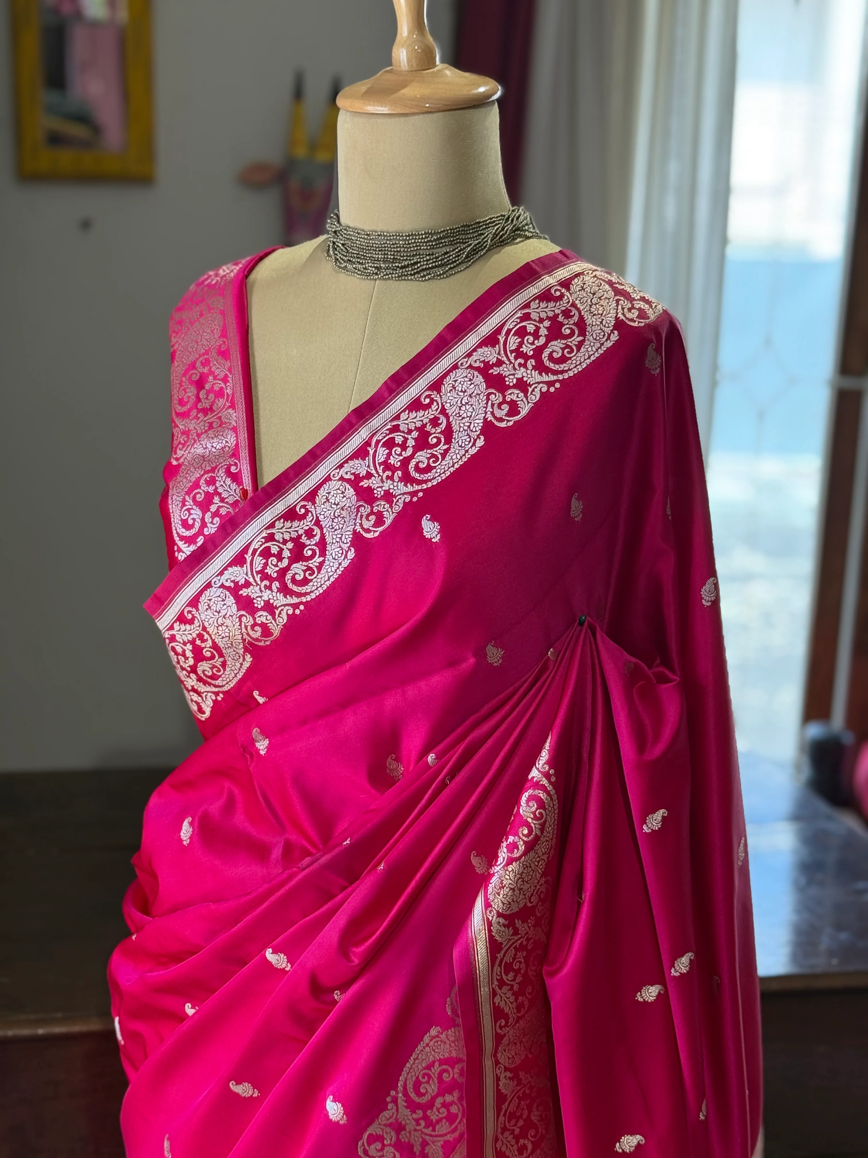 Banarasi Katan Silk Saree - Image 3