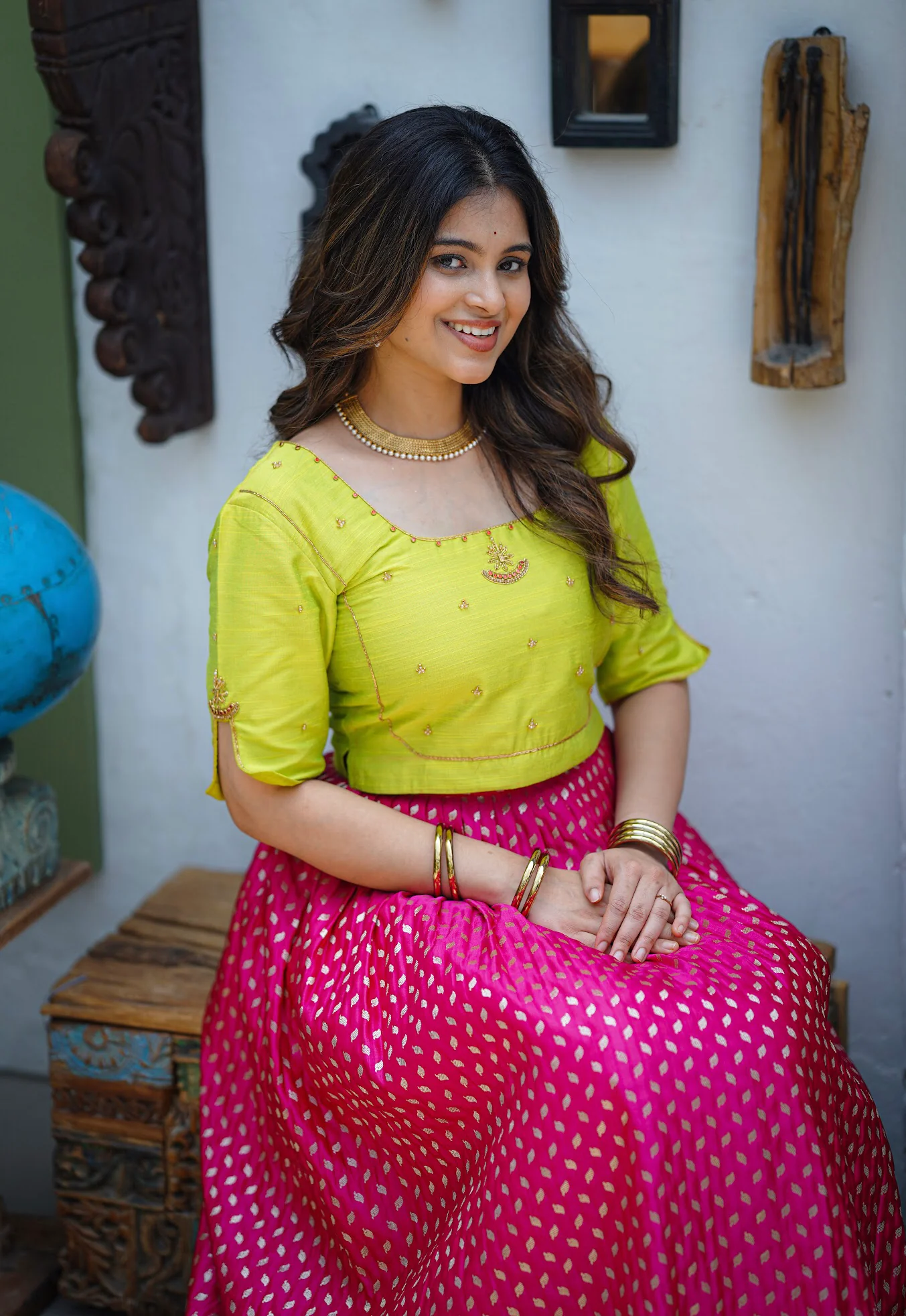 Bhumika - Women Top and Skirt Festive Edit - Image 2