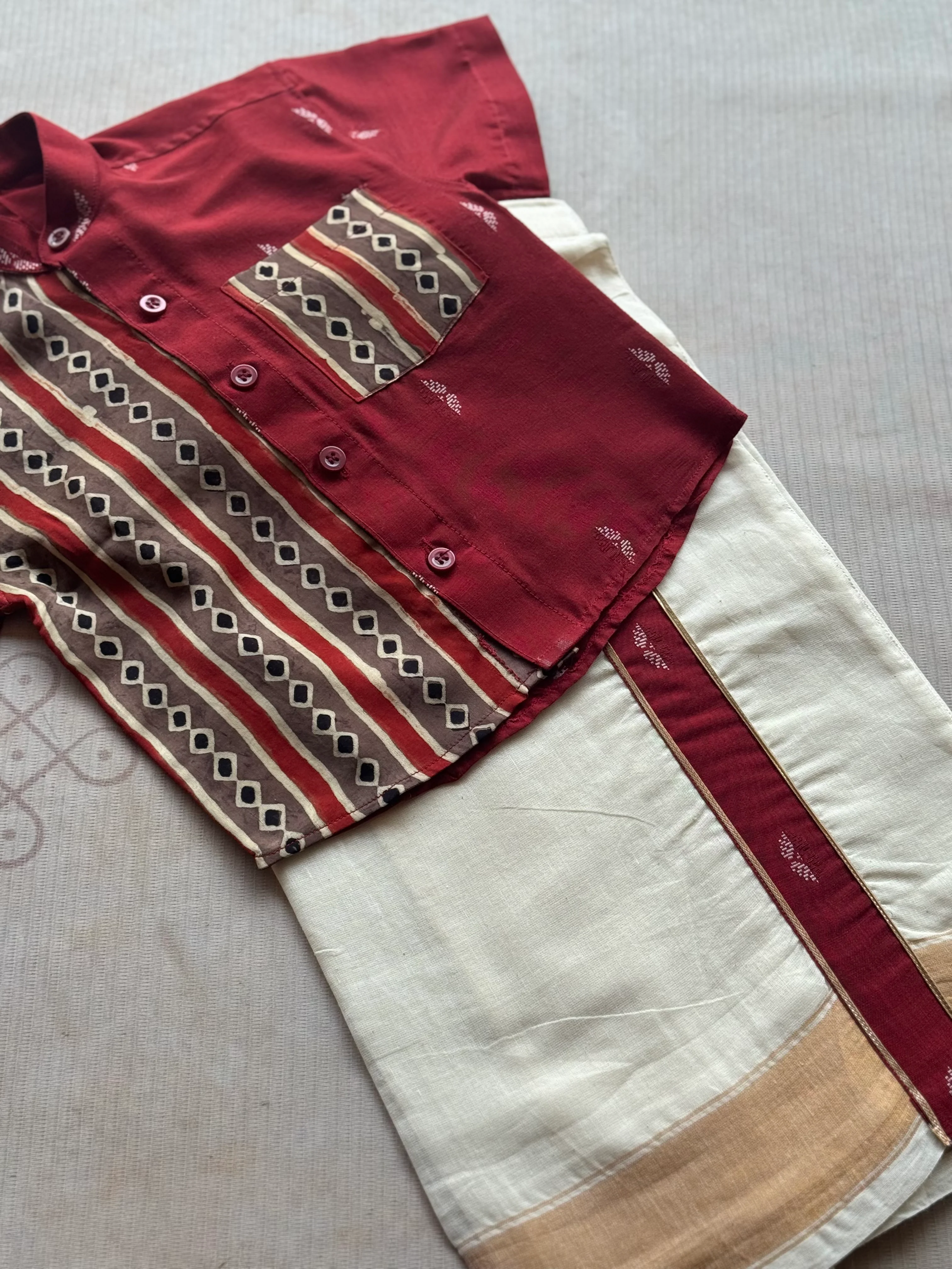 Boys - Dhoti and Shirt - Image 3