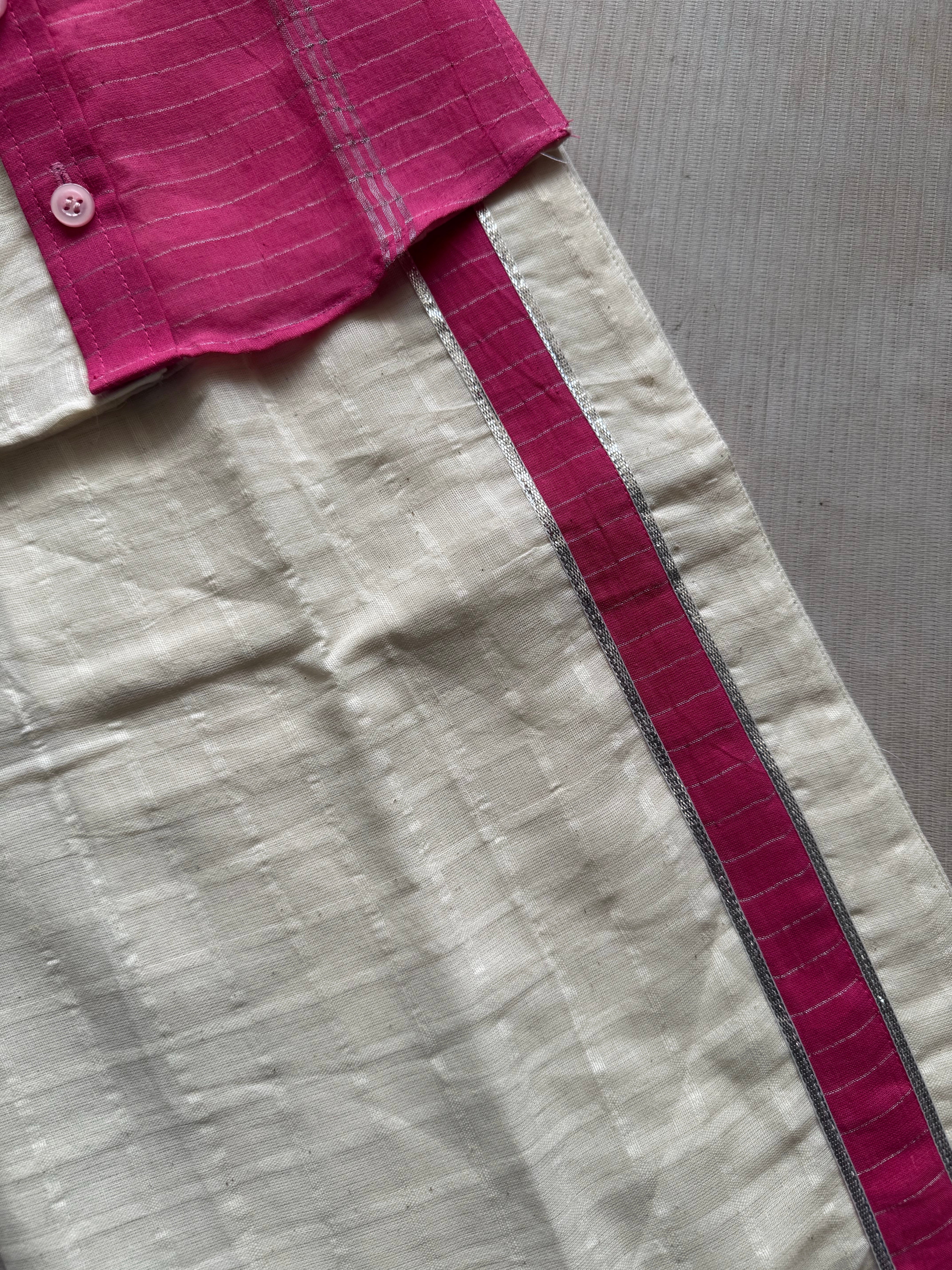 Boys Dhoti and Shirt  - Onam FastTrack - Image 3