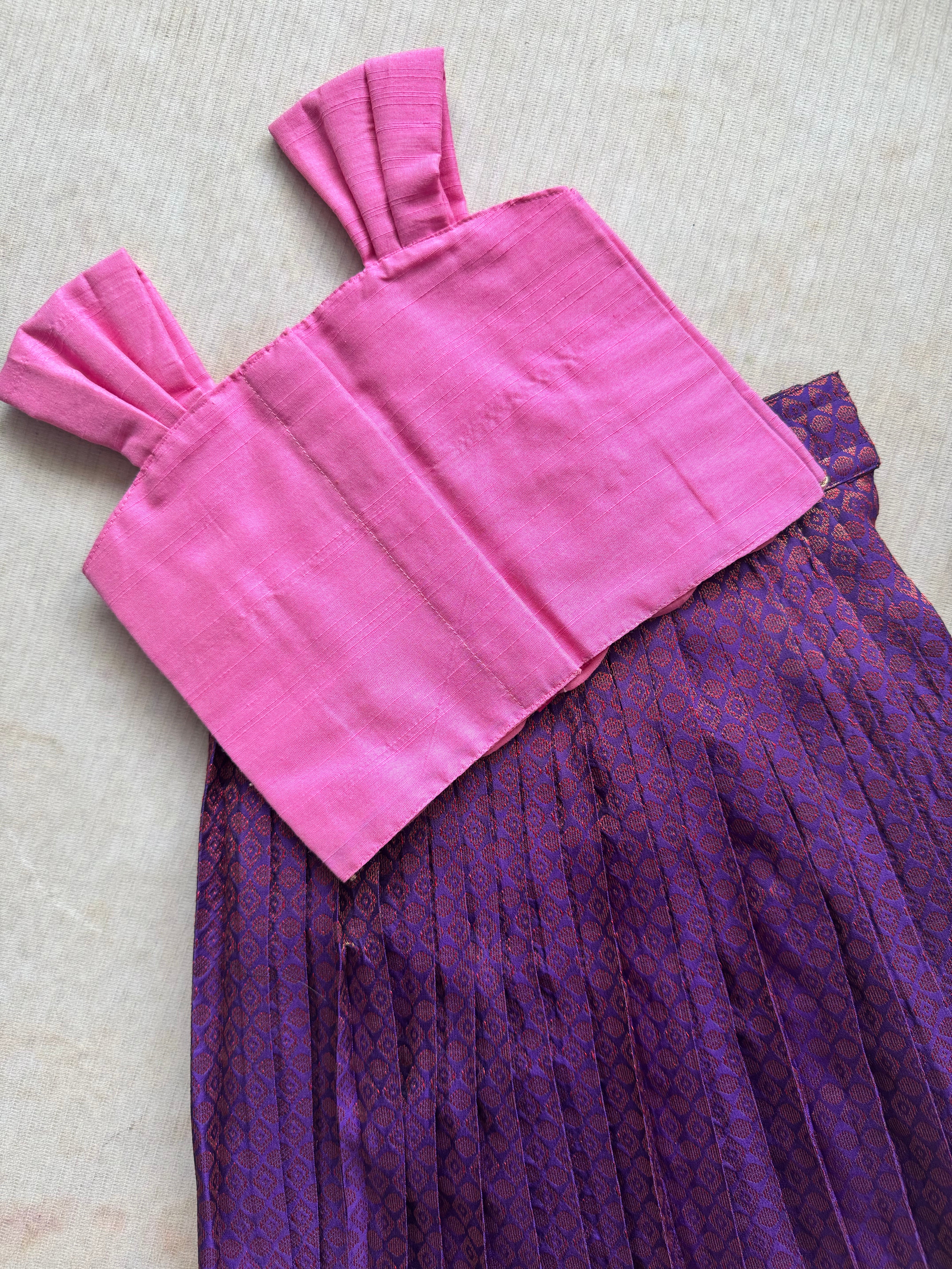 Brocade Crop Top and Skirt - Express - Image 5
