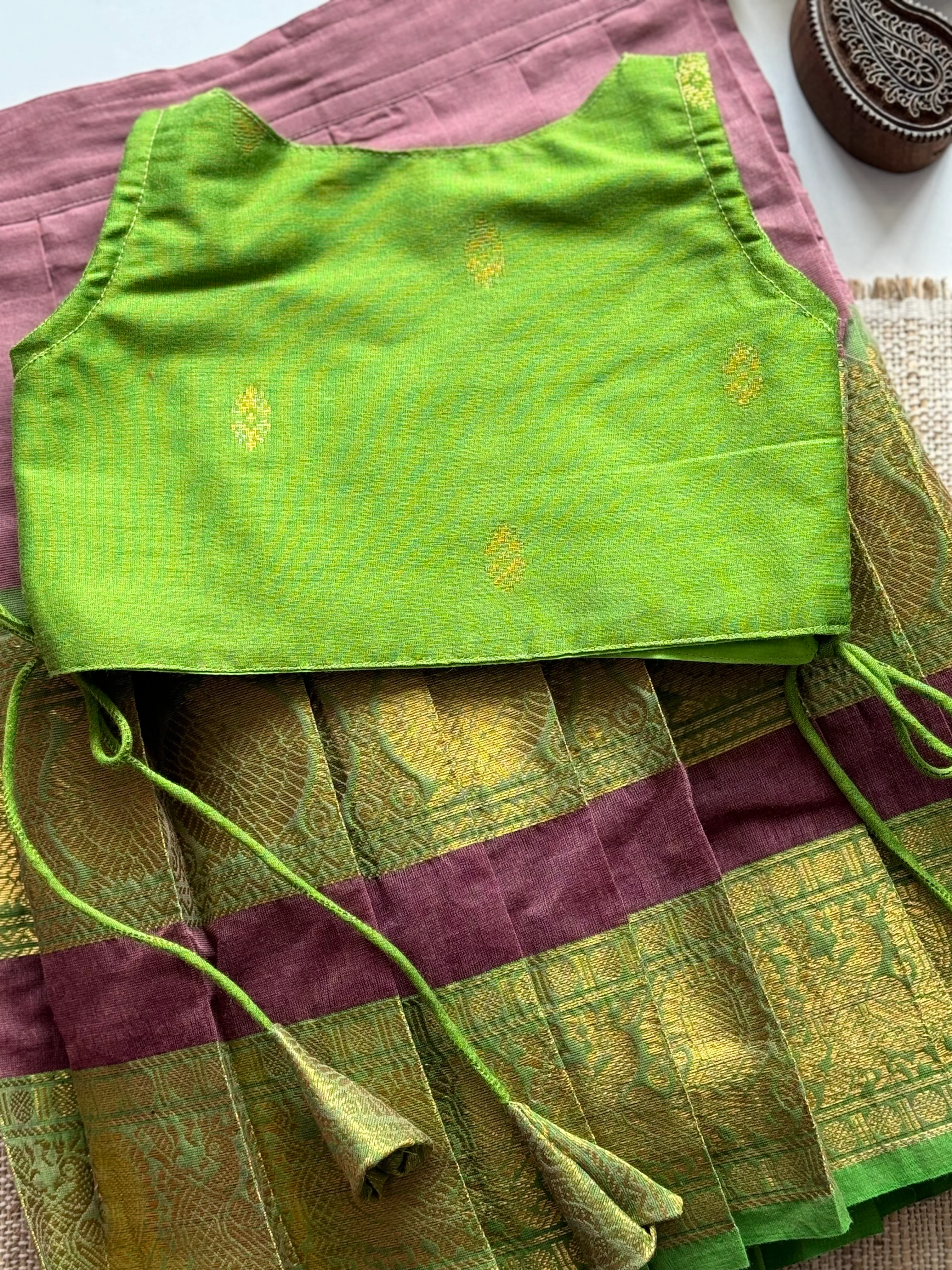 Angarkha Crop top and skirt - Festive Collection Express - Image 3