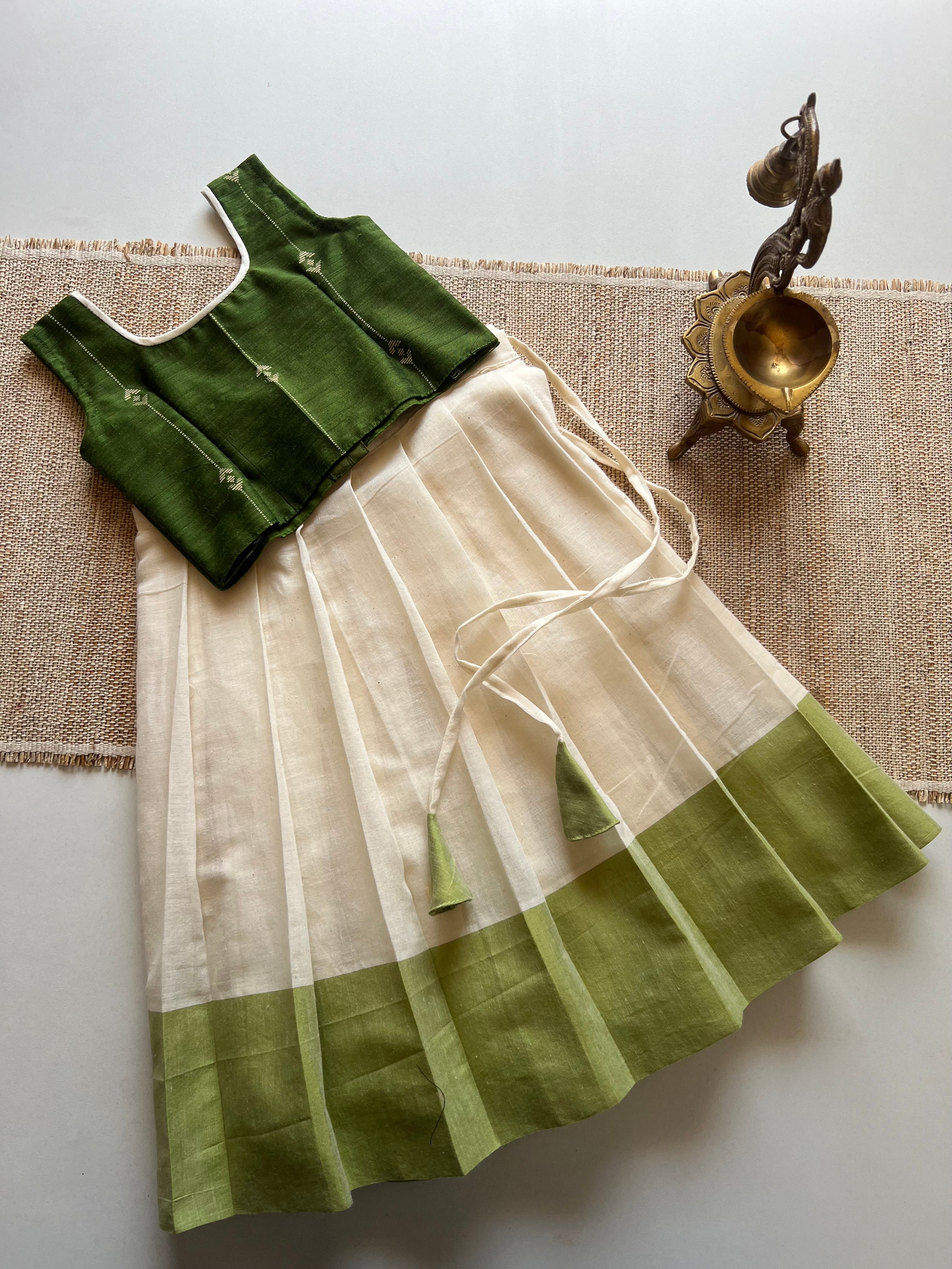 Vritti Crop top and skirt - Express