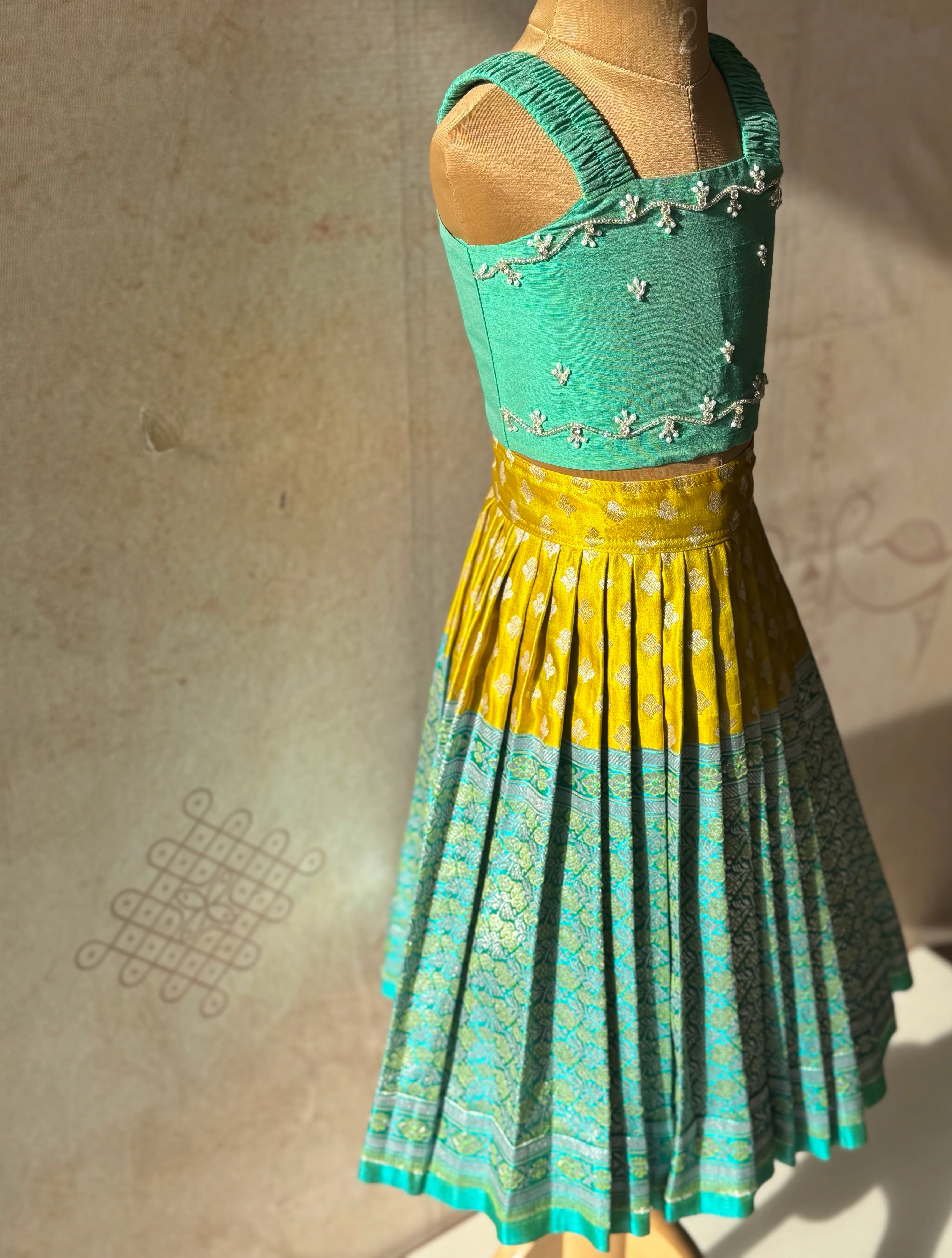 Esha Crop Top and Skirt - Express - Image 3