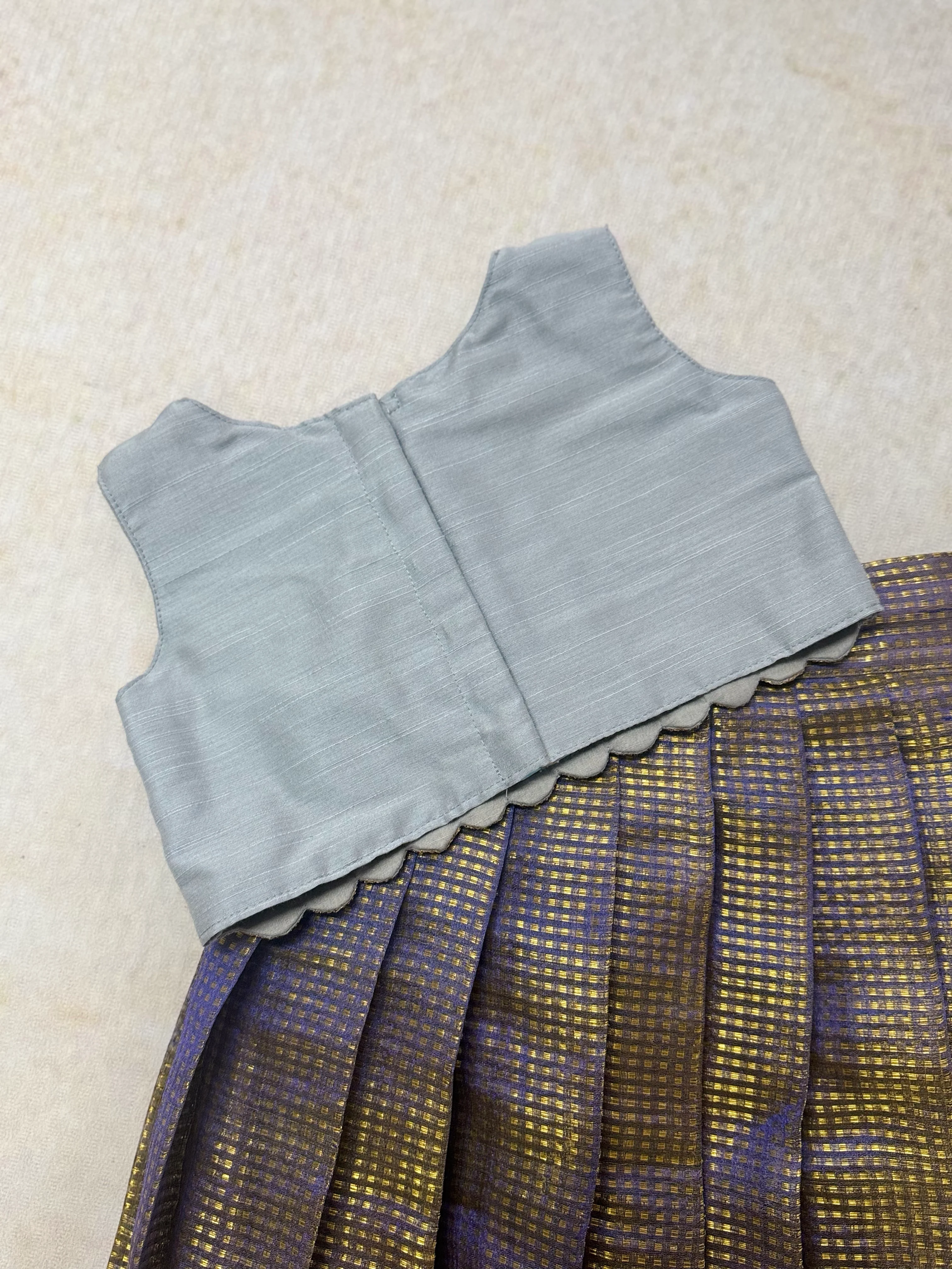Glass Tissue Crop top and skirt  - Festive Styles - Image 4