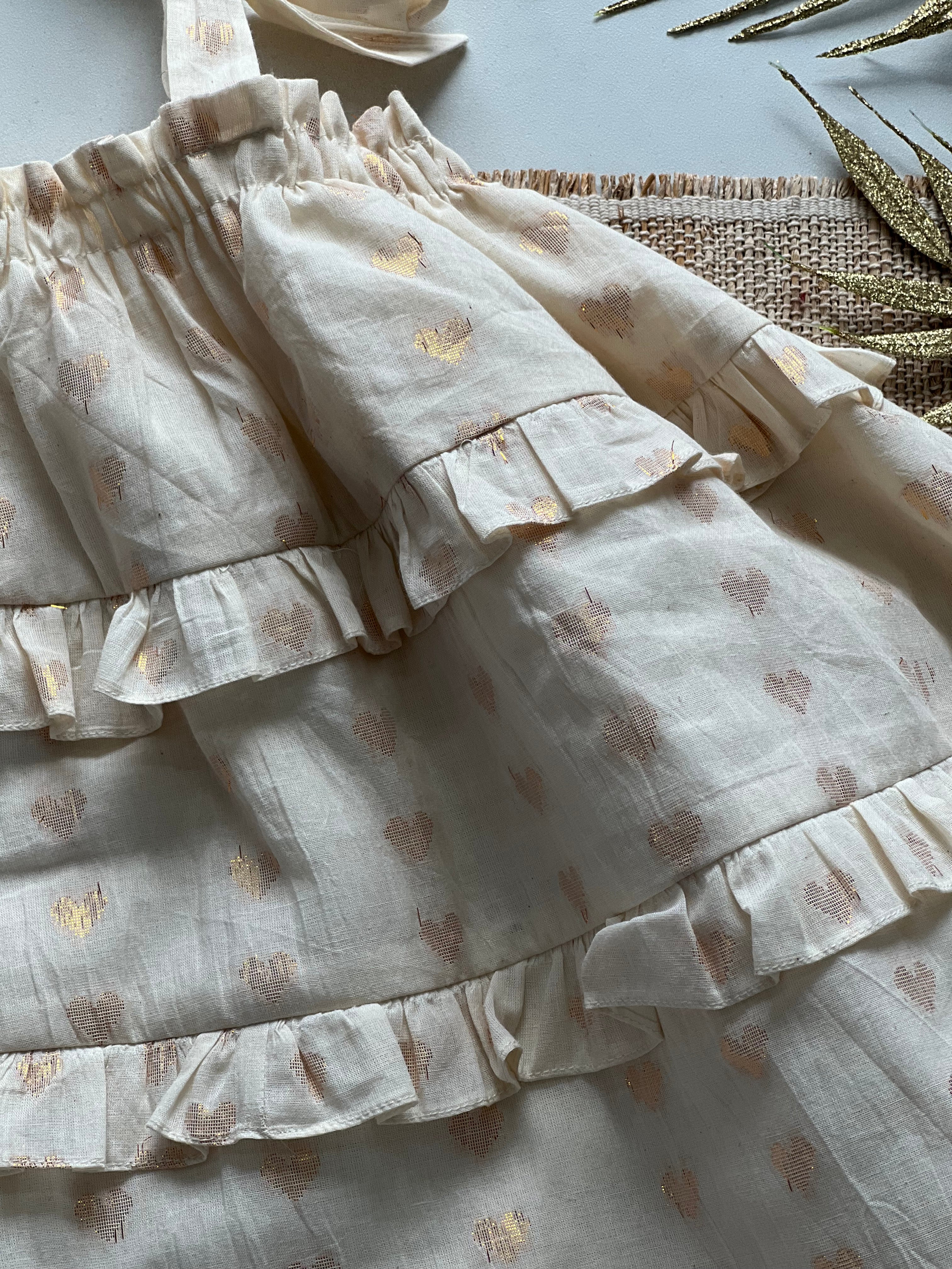 Heartly Kids frock - Onam Edit - Image 4