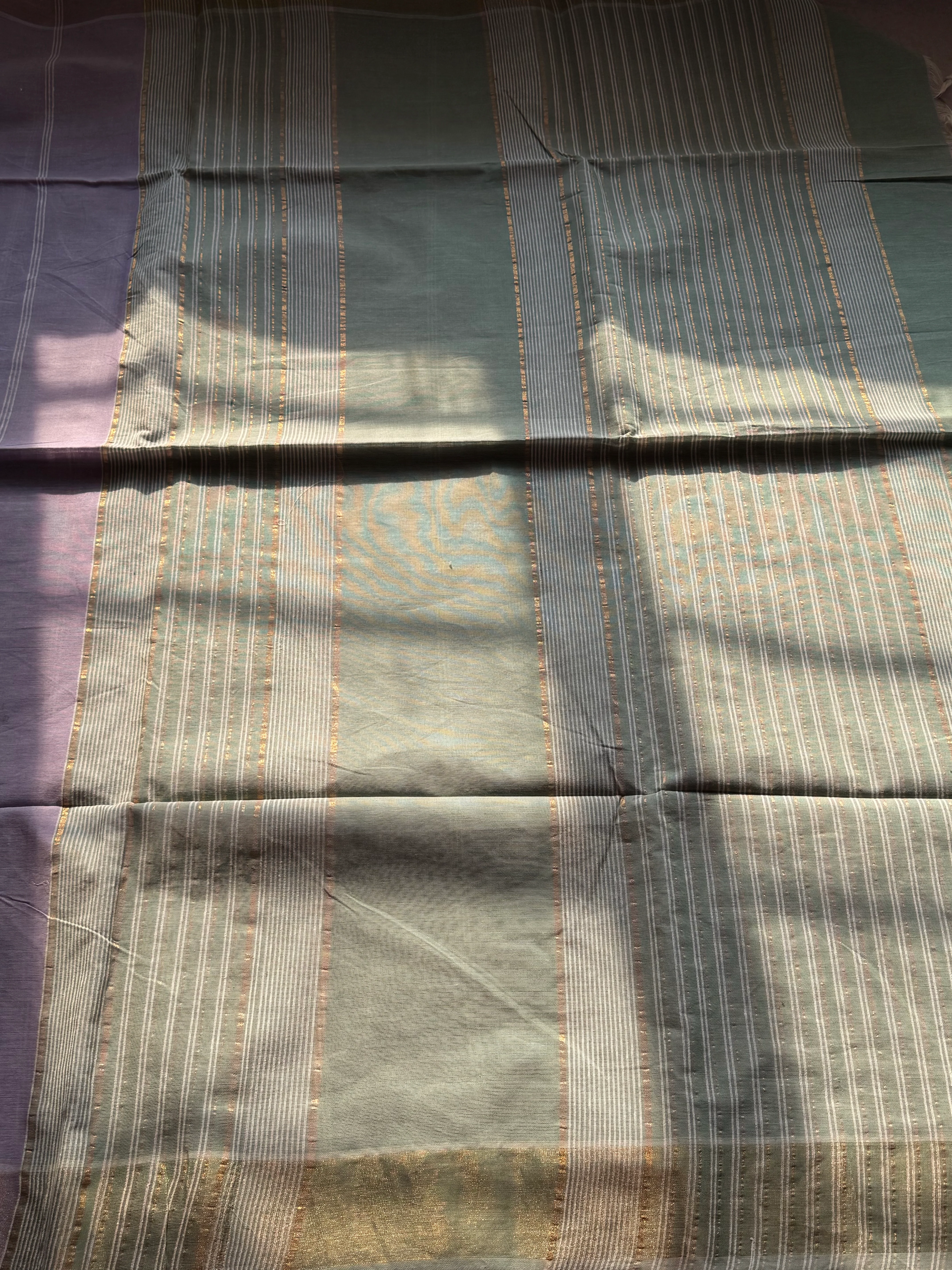 Jute Cotton Saree - Image 4