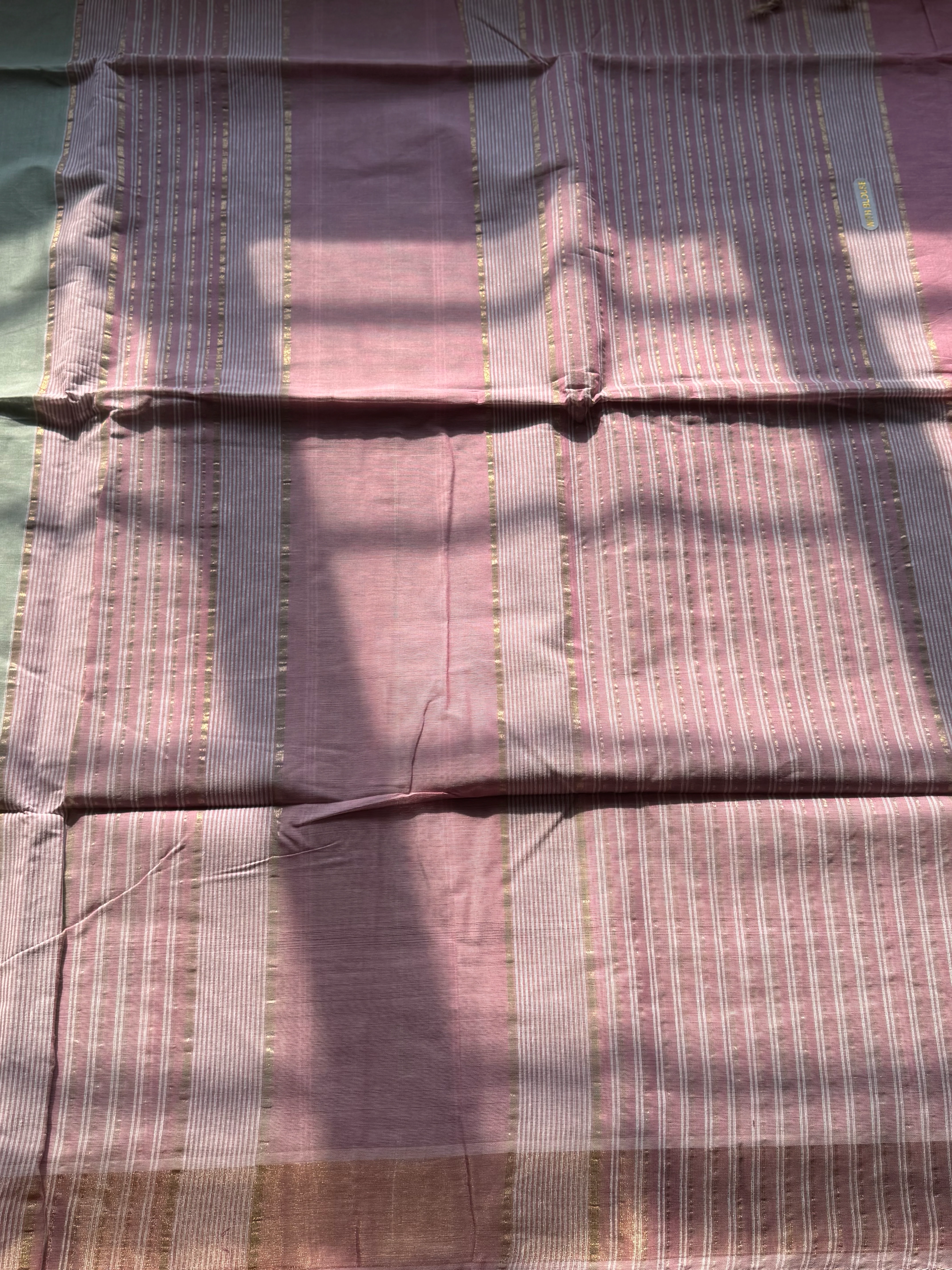 Jute Cotton Saree - Image 4