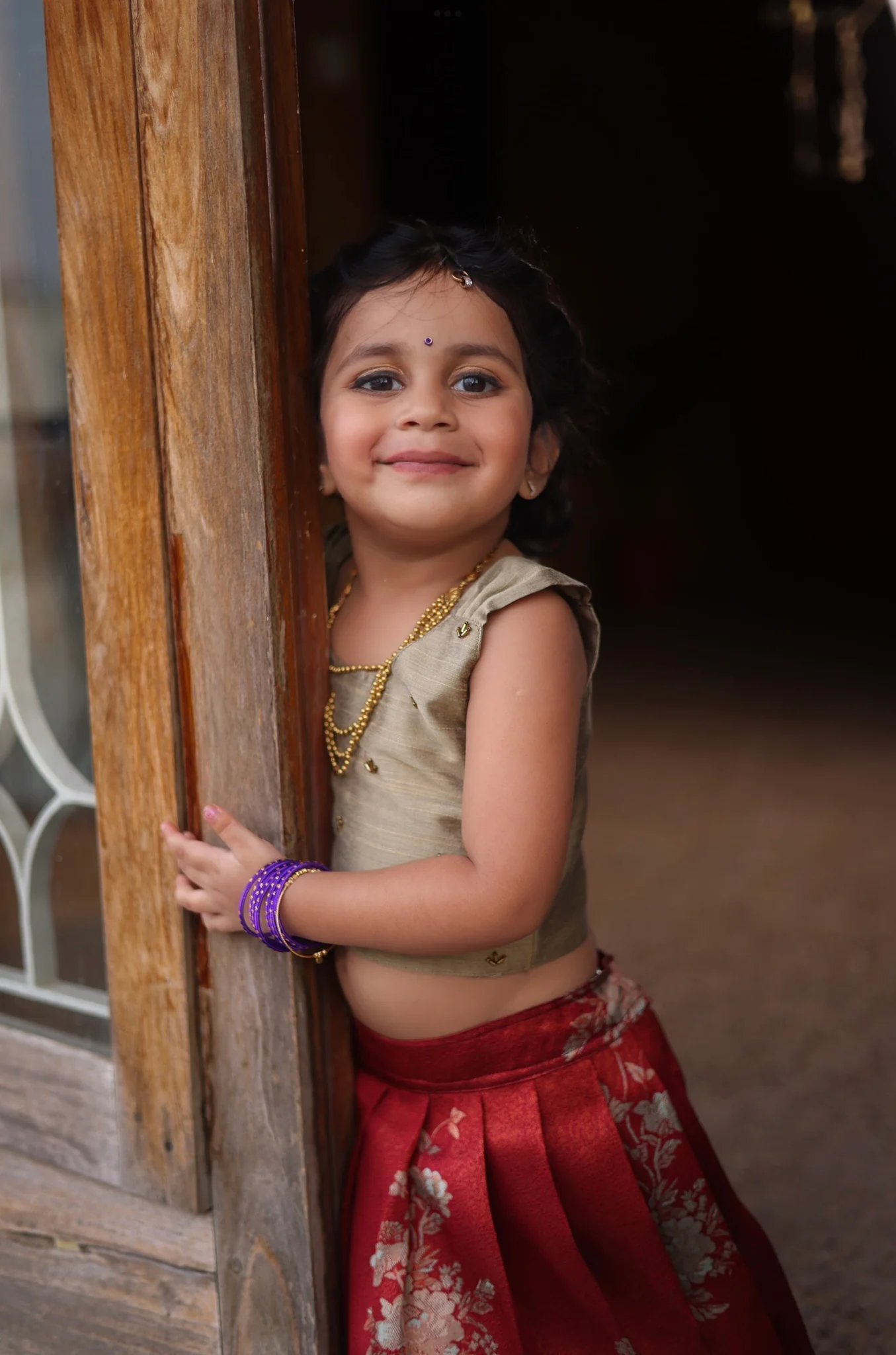 Kids Crop Top and Skirt- Festive Collection Express - Image 3