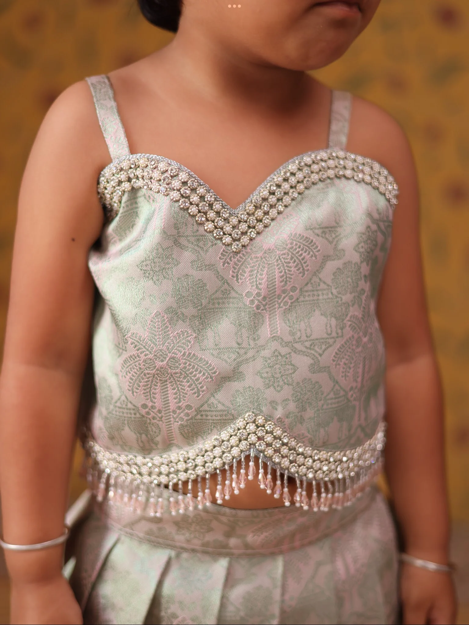 Kids Crop Top and Skirt - Express - Image 3