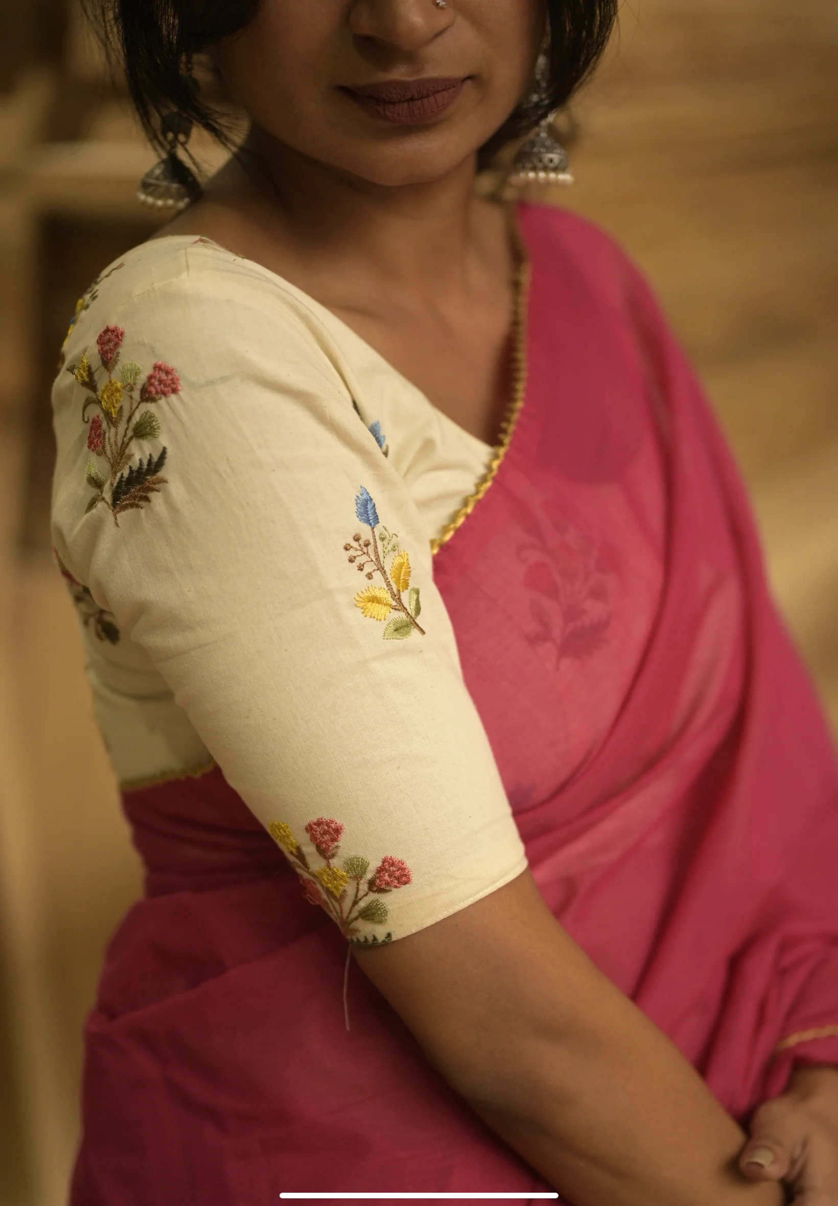 Multicolour Floral Blouse - Image 10