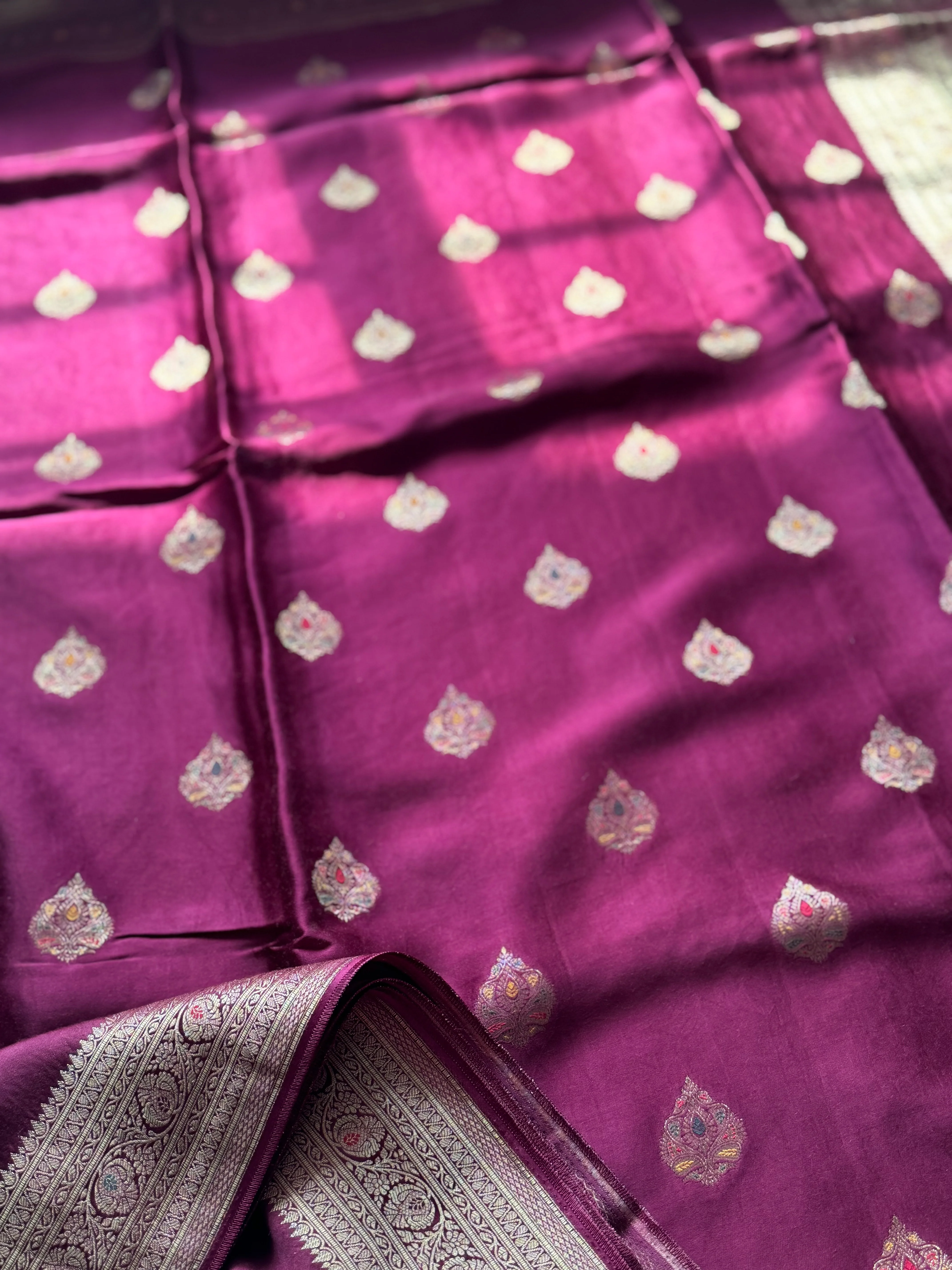 Satin Mushru silk - Image 6