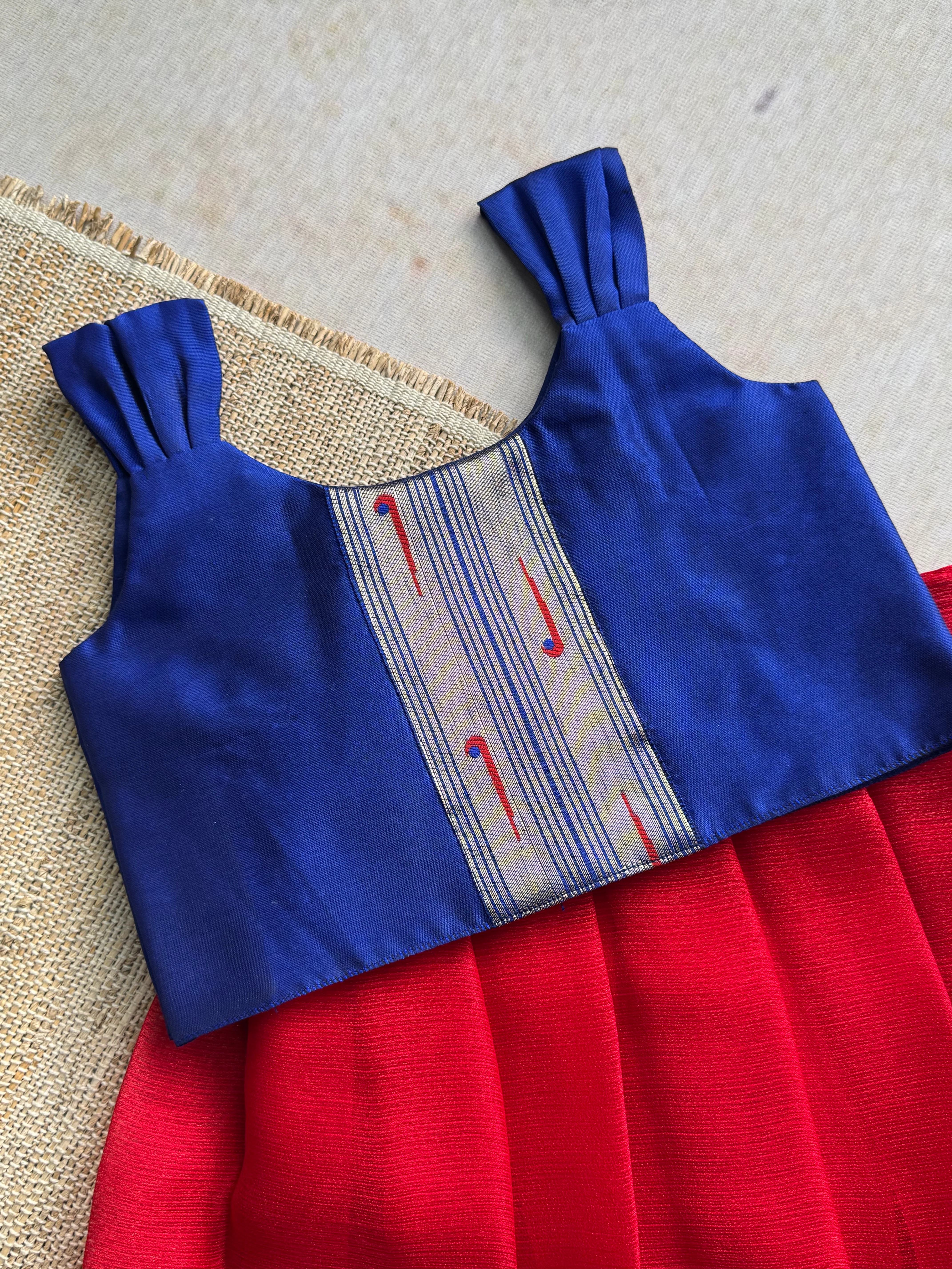 Paithani - Crop top and skirt - Image 3