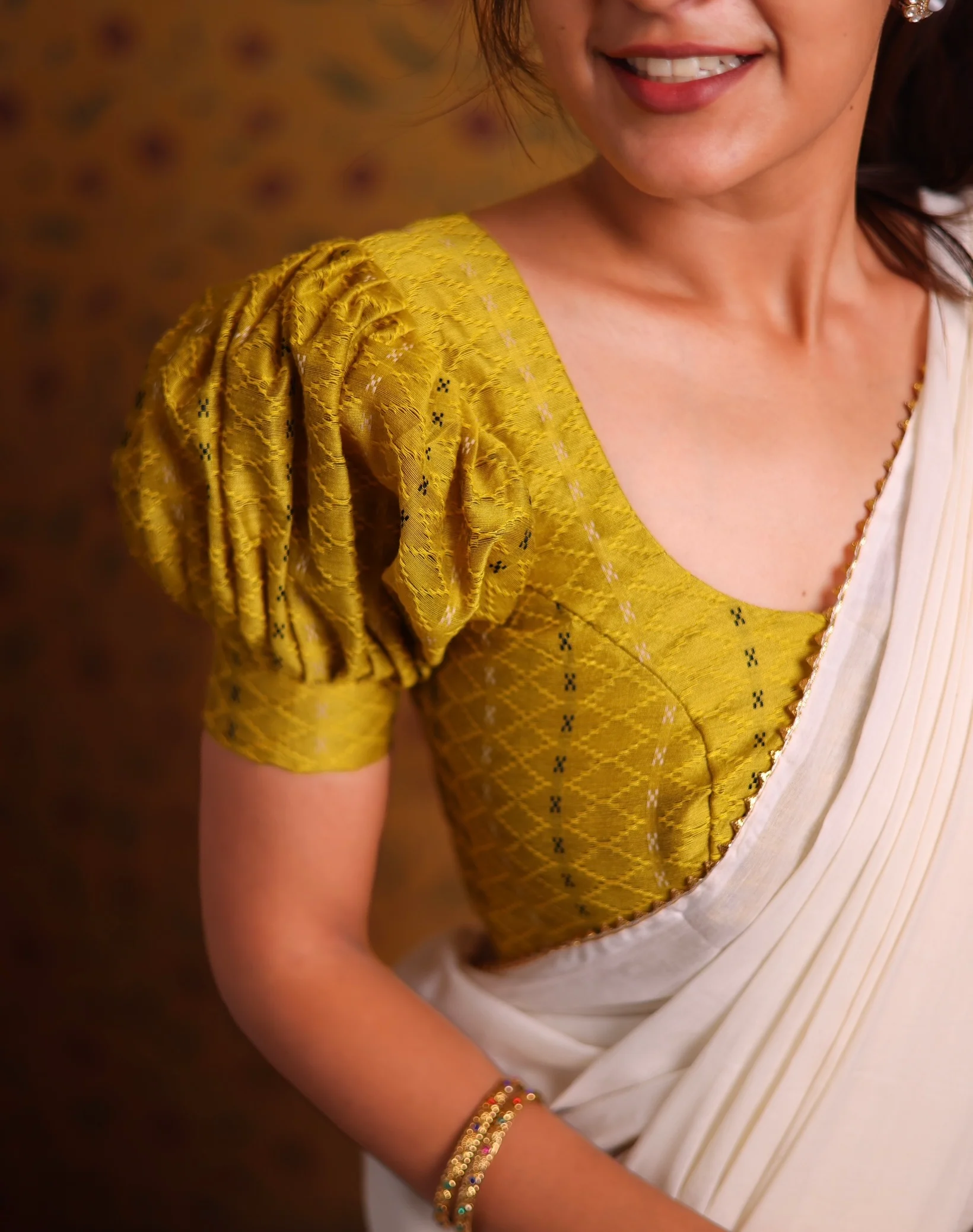 Raw Silk Blouse - Image 4