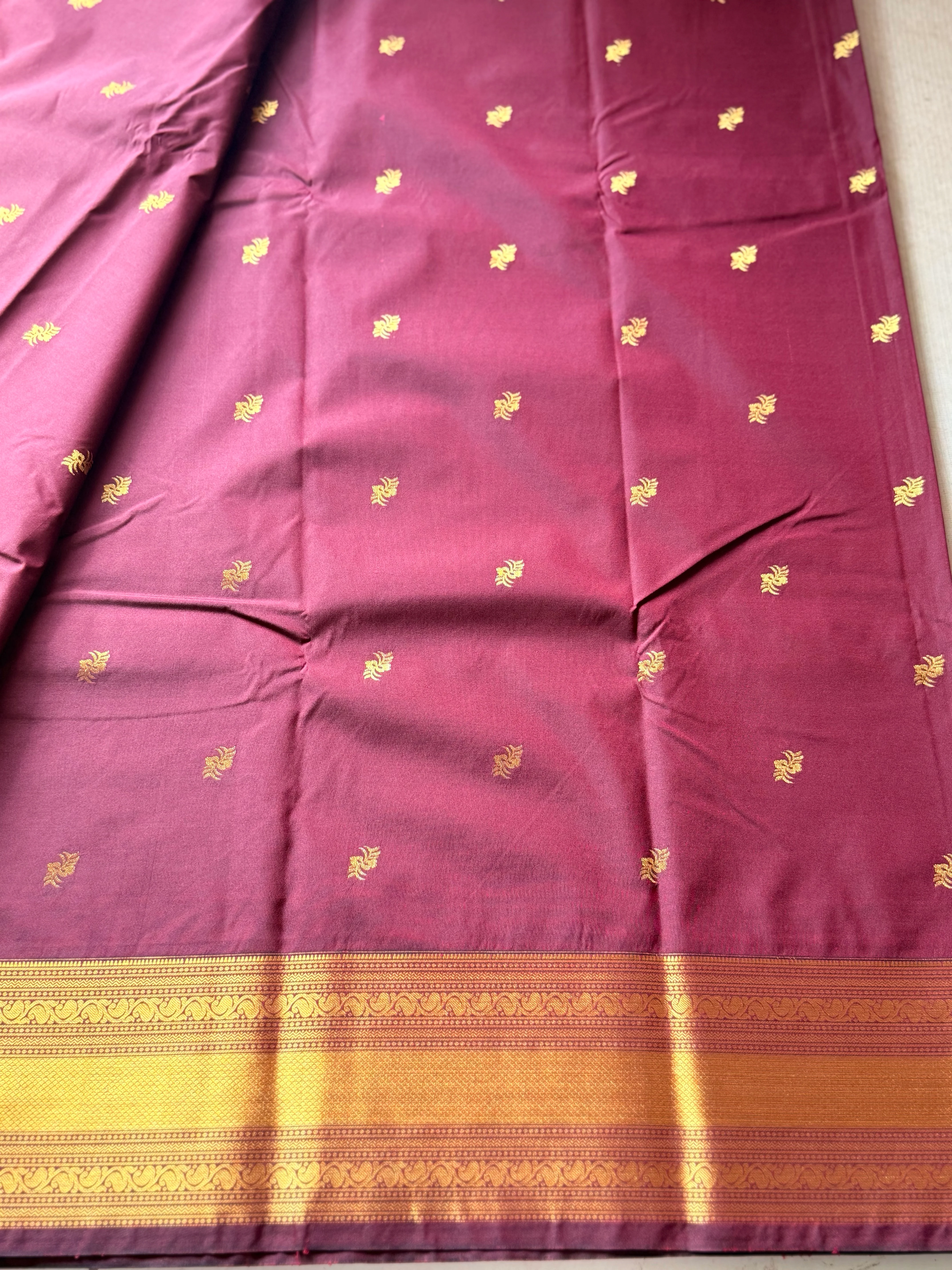 Semi Kanchi Silk Saree - Image 2