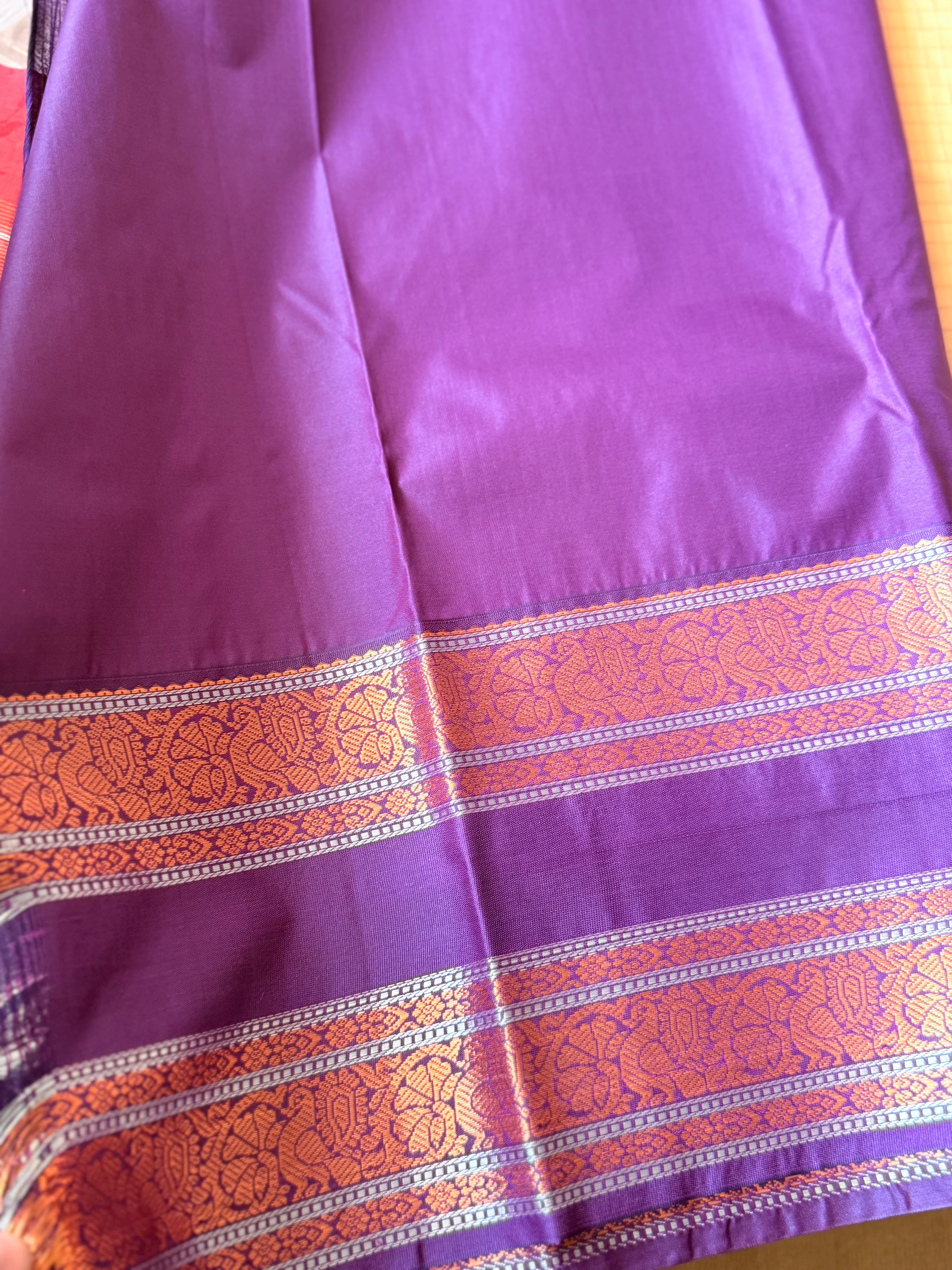 Semi Kanchi Silk Saree - Image 4