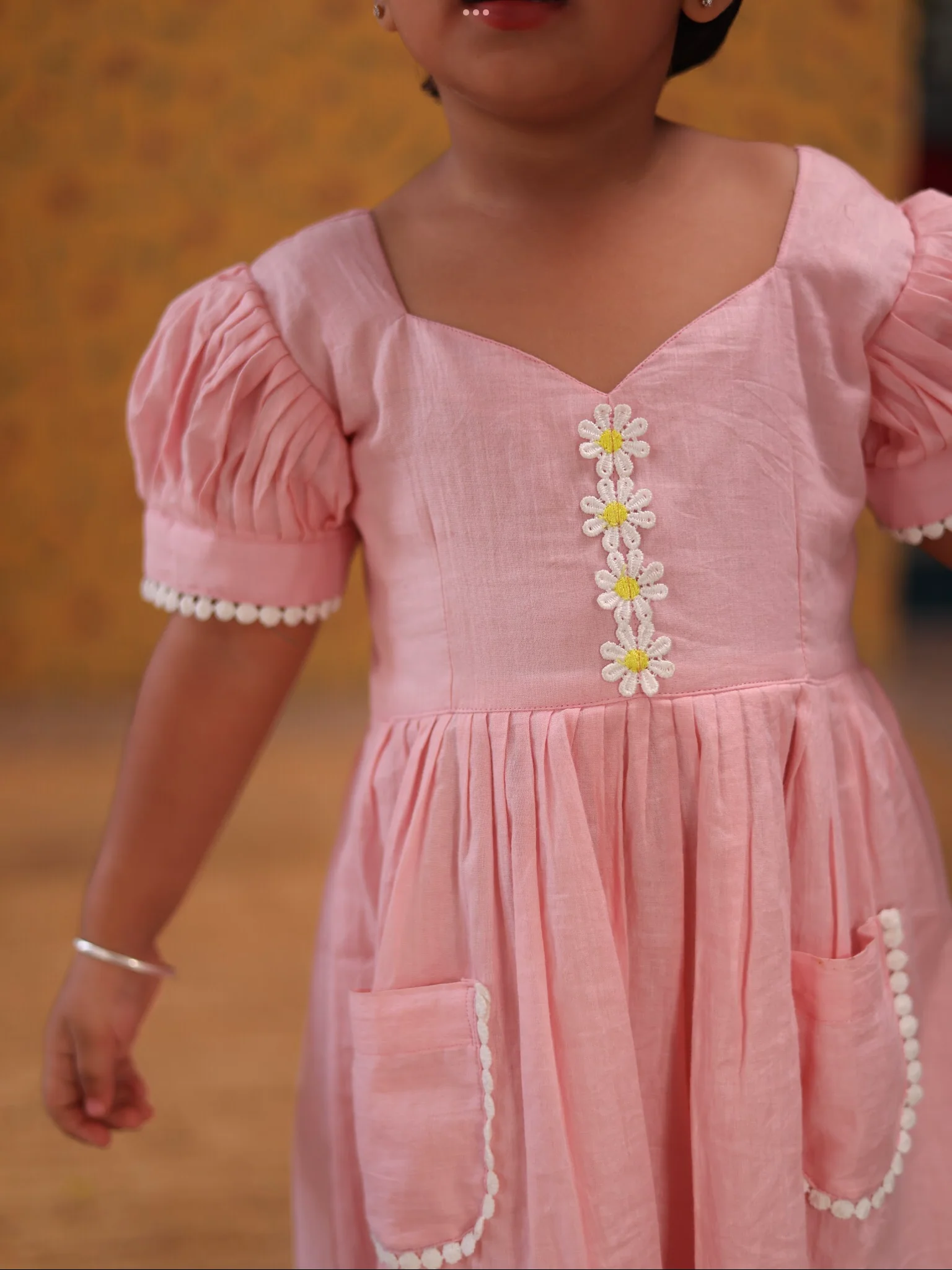 Soft Cotton Kids Frock (Gulabi Collection) - Image 3